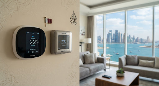 Smart thermostats for air conditioning in Qatar